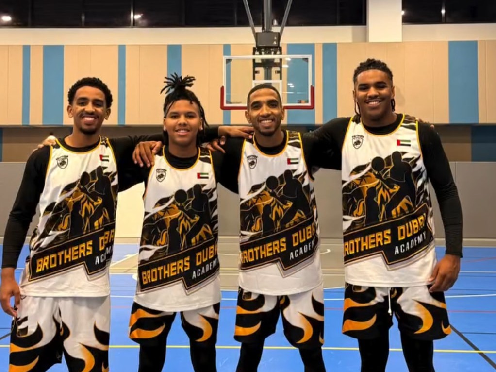 Brothers Dubai Academy coaching team together on court
